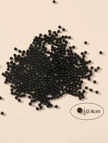 1入組釘珠DIY首飾配件 - 黑色 - 查看 3