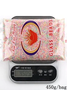 2.5mm夜光玻璃種子珠子適用於珠寶製作DIY項鍊手環配件混合色 - 彩色 - 查看 8