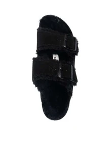 Birkenstock Men's Slippers BLACK 752663BLACK - Black - View 4