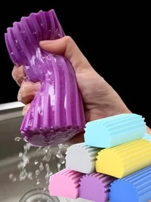 1入組素色清潔海綿 - 彩色 - 查看 1