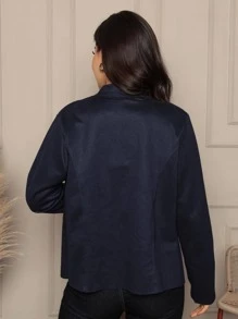 Women Coats - 藏蓝色 - 查看 2