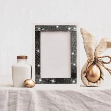 1卷水鑽裝飾DIY織帶 - 黑色 - 查看 8