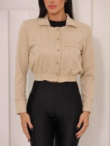 Women Coats - Màu be - Xem 1