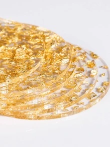 1入組金屬質感杯墊