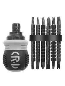1pc Iron Screwdriver, Modern Mini Maintenance Tool For Home - Black - View 1