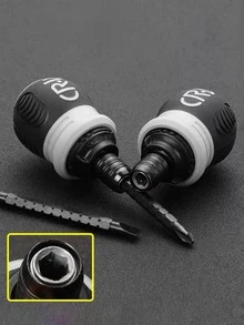 1pc Iron Screwdriver, Modern Mini Maintenance Tool For Home - Black - View 5