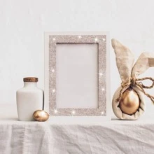 1roll Rhinestone Decor DIY Webbing - Champagne - View 8