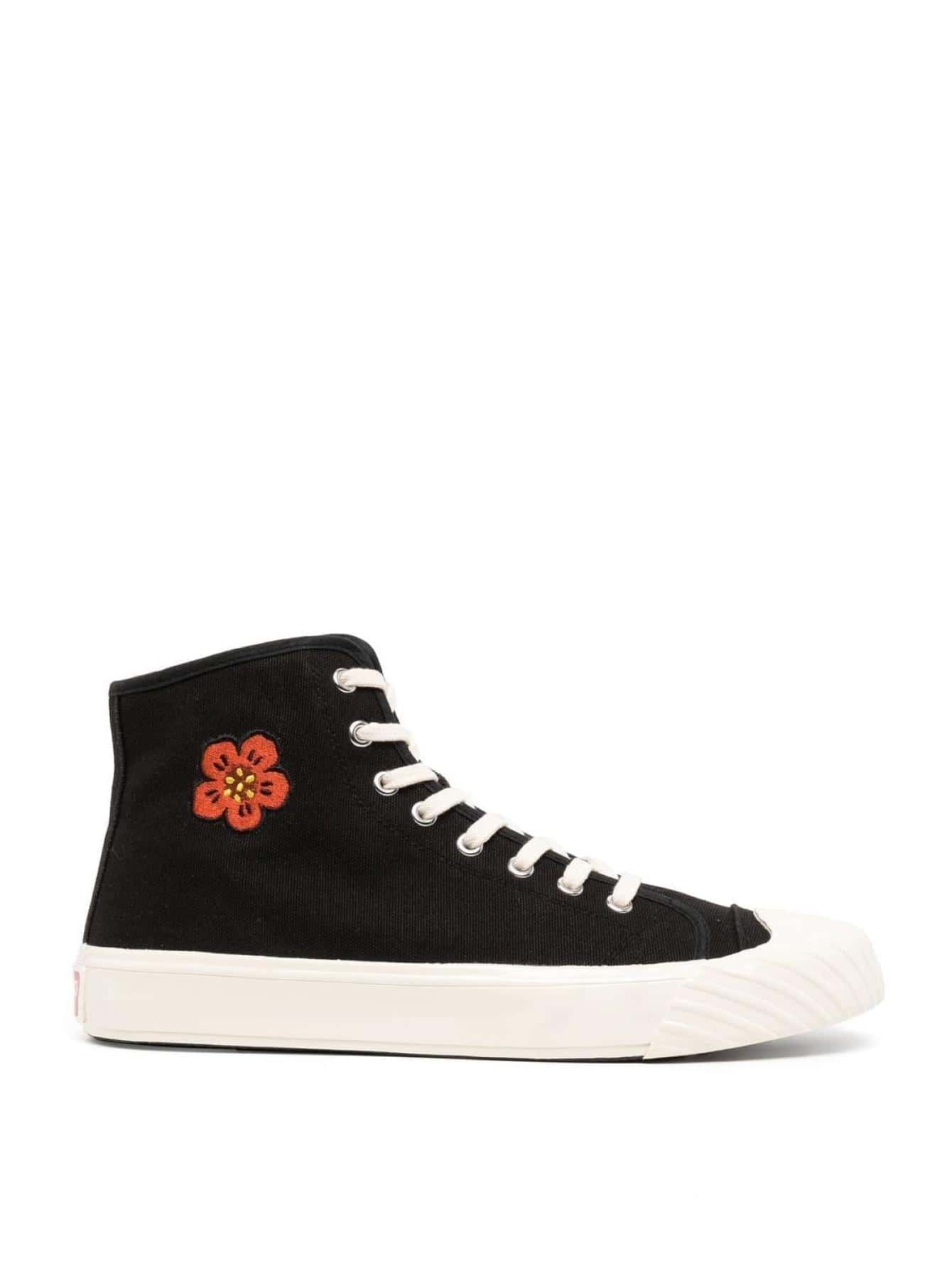 スニーカー KENZO Men Sneakers FD55SN020 BLACK Kenzo ロゴ スニーカー | ブラック | FARFETCH JP