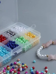 1 hộp Thời Trang Ngọc Trai Giả Tự Làm Bộ Trang Sức Dành Cho Nữ Dành Cho Tự Làm Trang Sức - 4mm - Xem 8