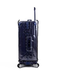 1pc Clear Luggage Cover Thickened Waterproof Durable With Zipper - Clear - View 3