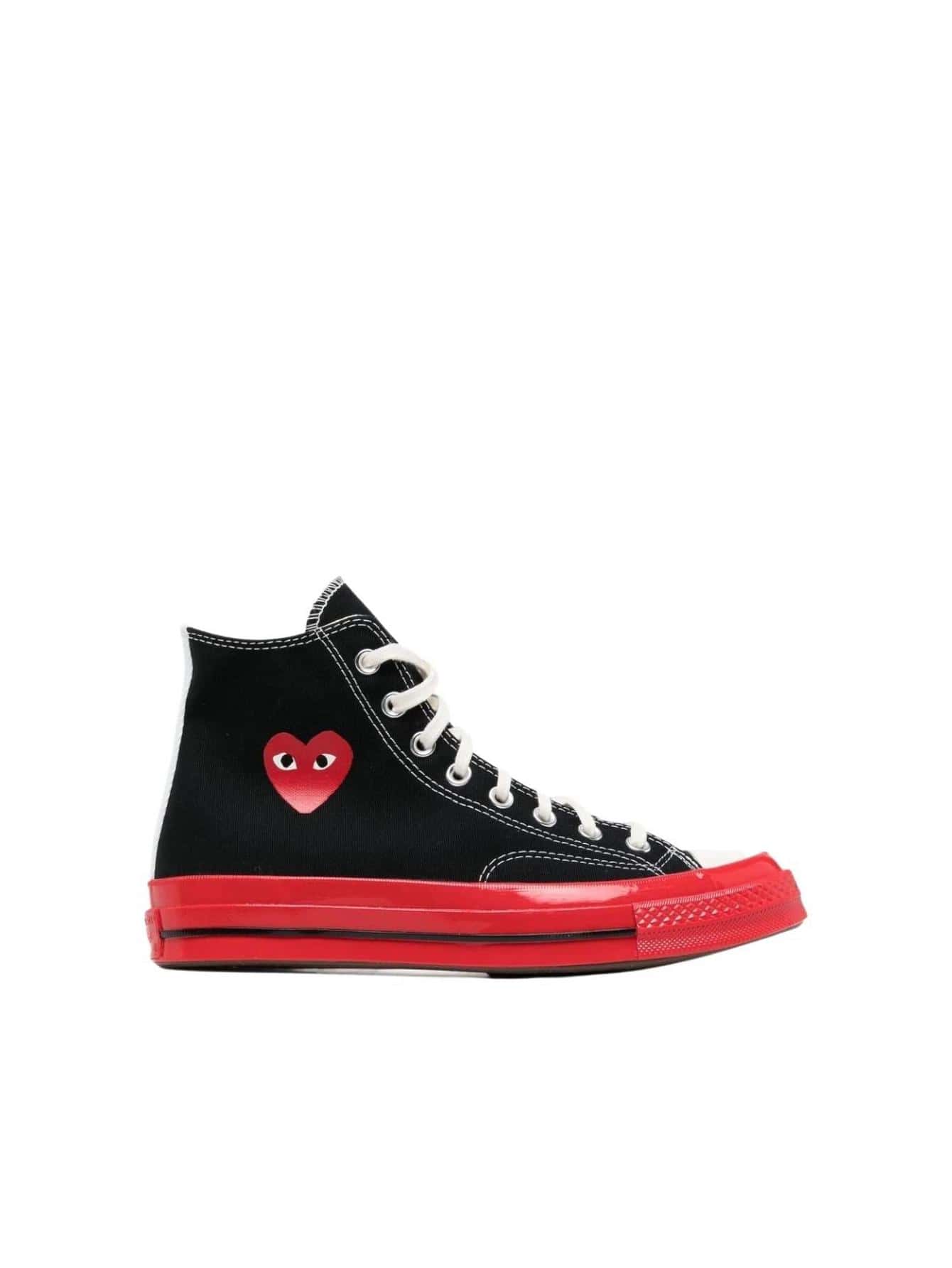Comme des Garçons Play 男士运动鞋 黑色 P1K124BLACK - 黑色 - 查看 1
