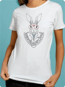 Women T-Shirts - White - View 1