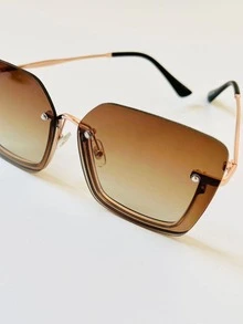 Women Sunglasses - Cà phê nâu - Xem 4