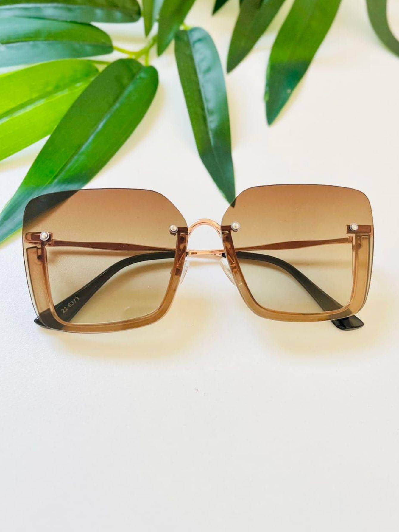 Women Sunglasses - Cà phê nâu - Xem 1