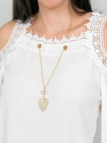 Women Blouses - White - View 5