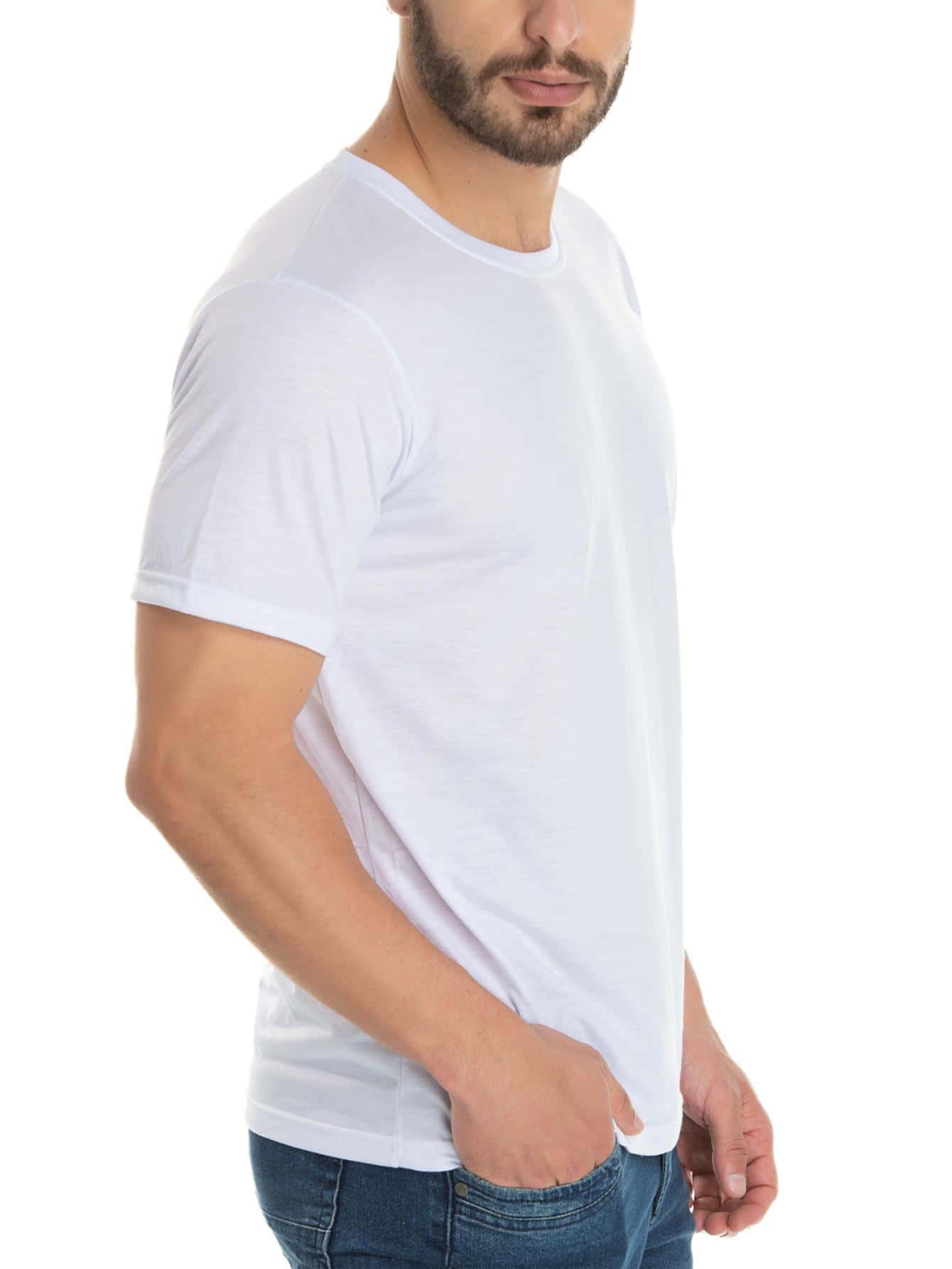 Men T-Shirts & Tanks - White - View 1