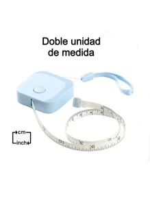 1 Pieza Cinta Metrica Corporal Cintura Retractil Cuerpo Medicion Sastreria Modista Costura 150cm Util Vmingo Mexico - Azul - Ver 7