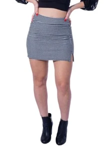 Women Sports Skirts & Skorts - 黑與白 - 查看 4
