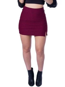 Women Sports Skirts & Skorts - 紅白色 - 查看 2