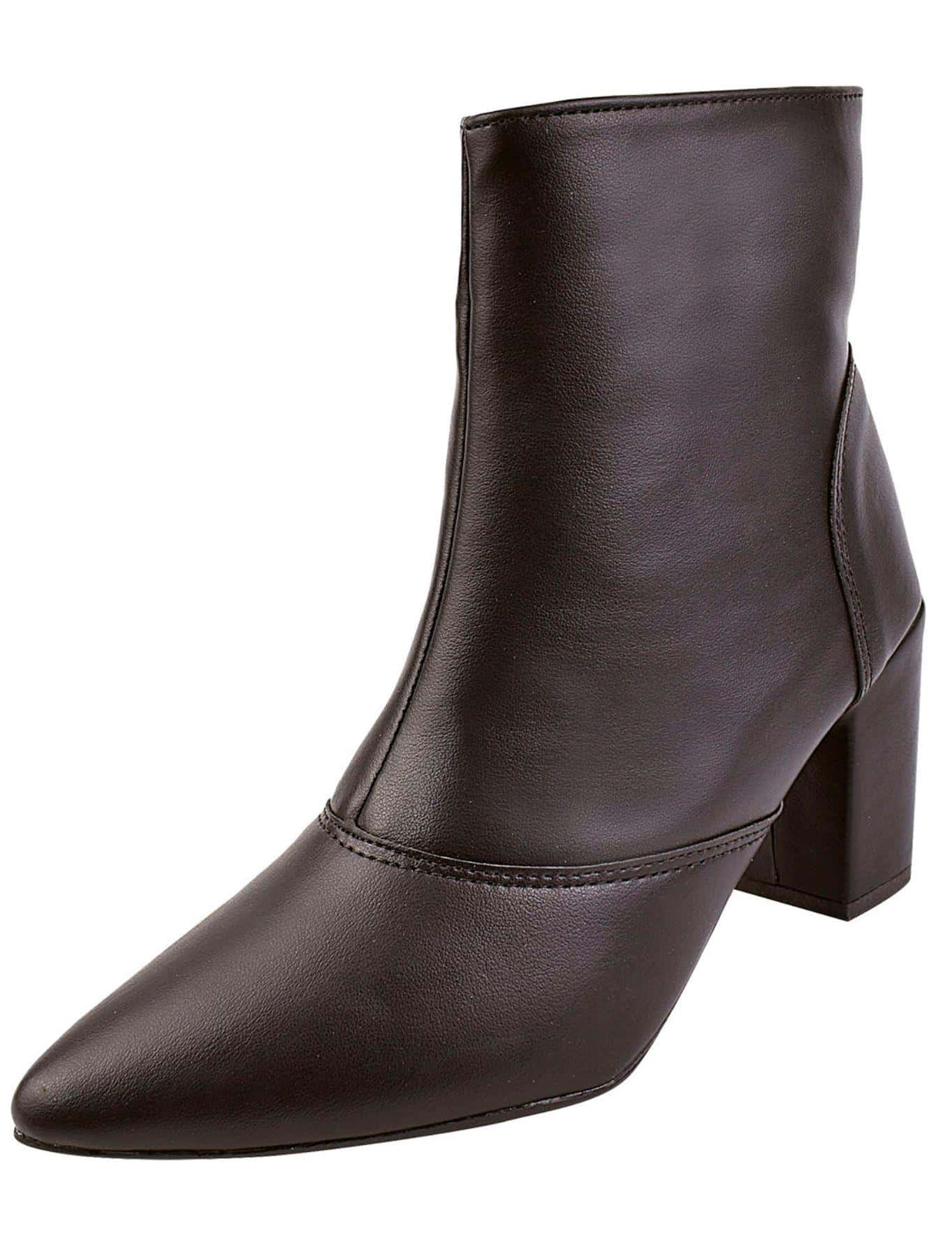 Women Fashion Boots - Black - View 1
