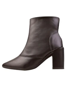 Women Fashion Boots - Black - View 3