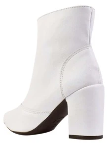 Women Fashion Boots - White - View 4