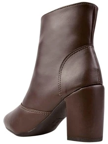 Women Fashion Boots - Coffee Brown - View 2