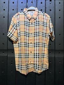 CAMISA XADREZ MANGA CURTA MODELAGEM SLIM