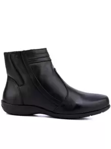 Women Fashion Boots - 黑色 - 查看 7