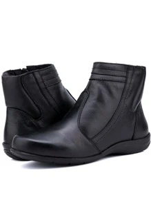 Women Fashion Boots - 黑色 - 查看 3