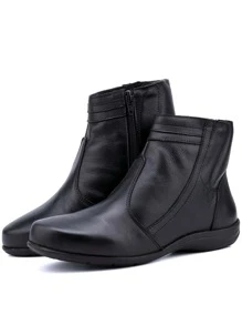 Women Fashion Boots - 黑色 - 查看 2