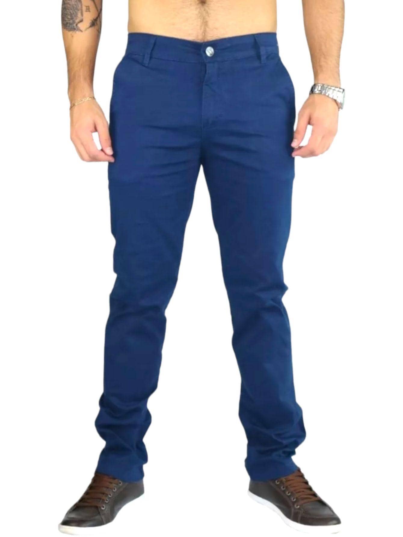 Men Jeans - Màu xanh hải quân - Xem 1