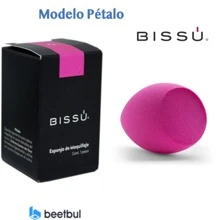 Bissú Makeup Sponge 1 Piece, Petal Model - Hồng - Xem 2