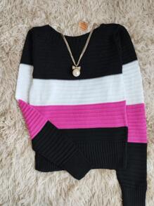 Women Sweaters - 黑色 - 查看 1