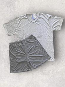 Men Loungewear Robes - Gris - Ver 1