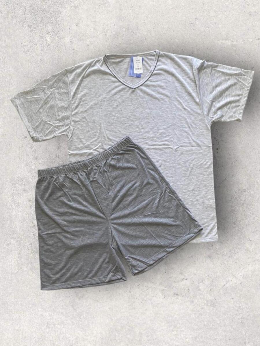 Men Loungewear Robes - Gris - Ver 1