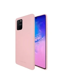 Soft Silicone Soft Touch Case For Galaxy S10 LITE - Hot Pink - View 1