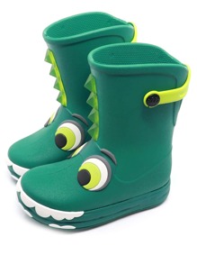 Kids Boots - 綠色 - 查看 1