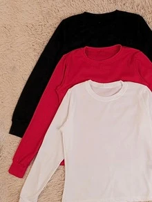 Women T-Shirts - Hot Pink - View 2