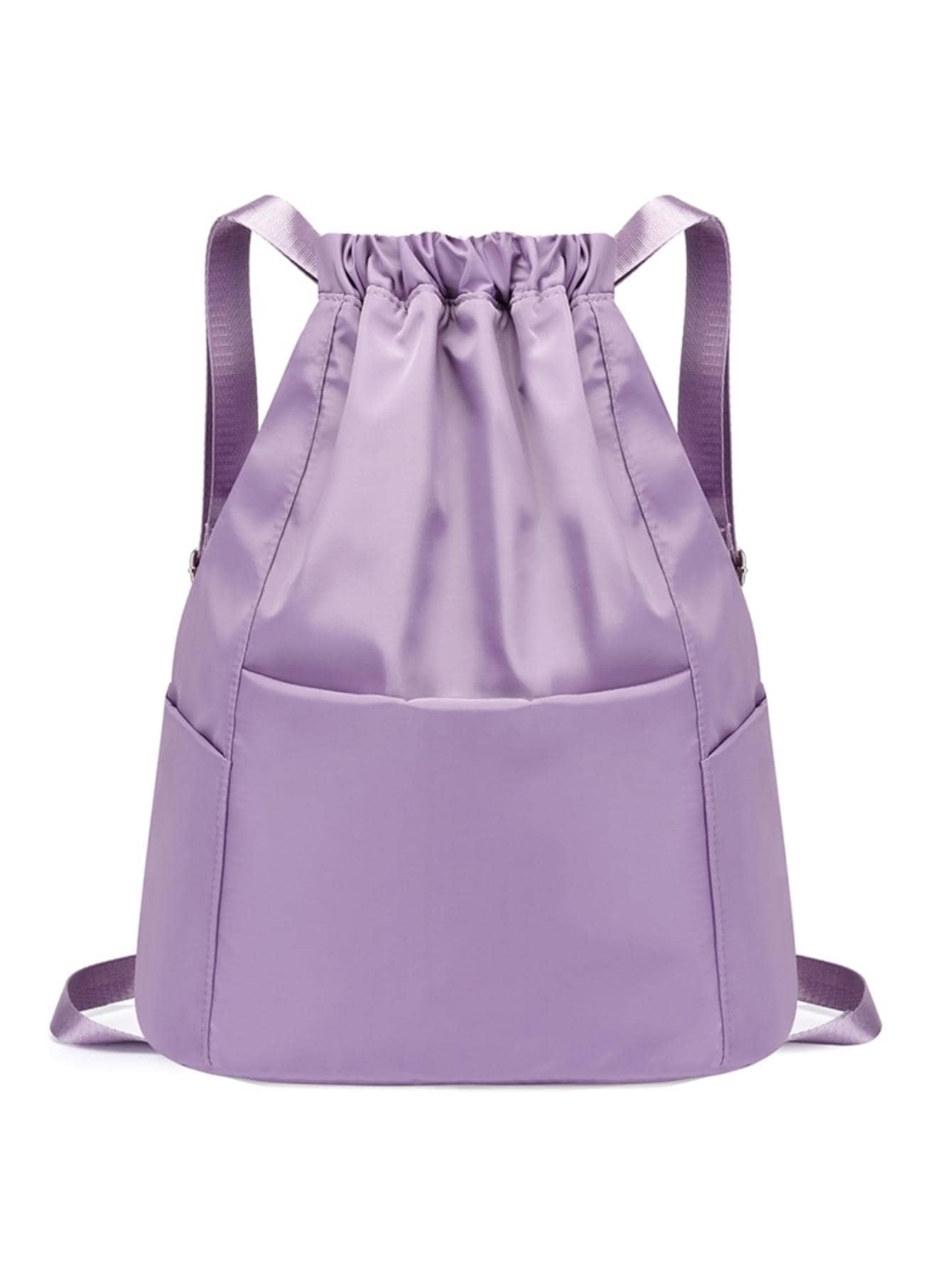 Women Fashion Backpacks - Mauve Purple - View 1