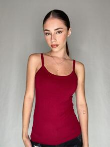 Women Tank Tops & Camis - Đỏ - Xem 1