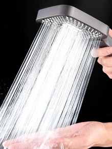 3pcs/set ABS Showerhead, Modern Handheld Shower Sprinkler For Bathroom - Silver - View 5