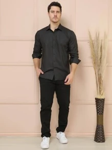 Men Shirts - màu đen - Xem 4