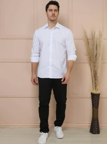 Men Shirts - 白色 - 查看 5