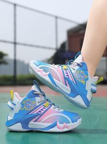 Zapatillas De Baloncesto Para Mujer De Nuevo Estilo De Verano, Zapatos Deportivos Absorbentes De Choque Con Suelas Antideslizantes Y Resistentes Al Desgaste, Para Mujeres Y Jóvenes Jugadores De Baloncesto - Rosa - Ver 6