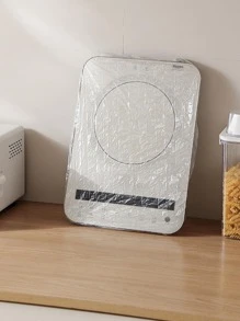 10pcs Clear Disposable Kitchen Microwave Dust Cover - Clear - View 9