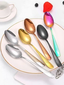 4pcs Stainless Steel Cutlery Set - Silver - View 3