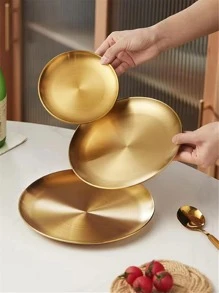 1 件不锈钢盘圣诞礼物