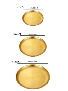 1 件不锈钢盘圣诞礼物