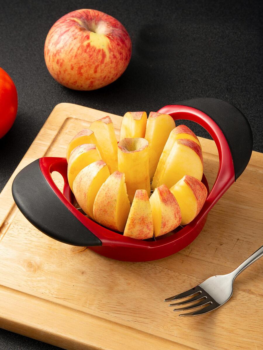 1 pieza Cortador de manzanas de acero inoxidable